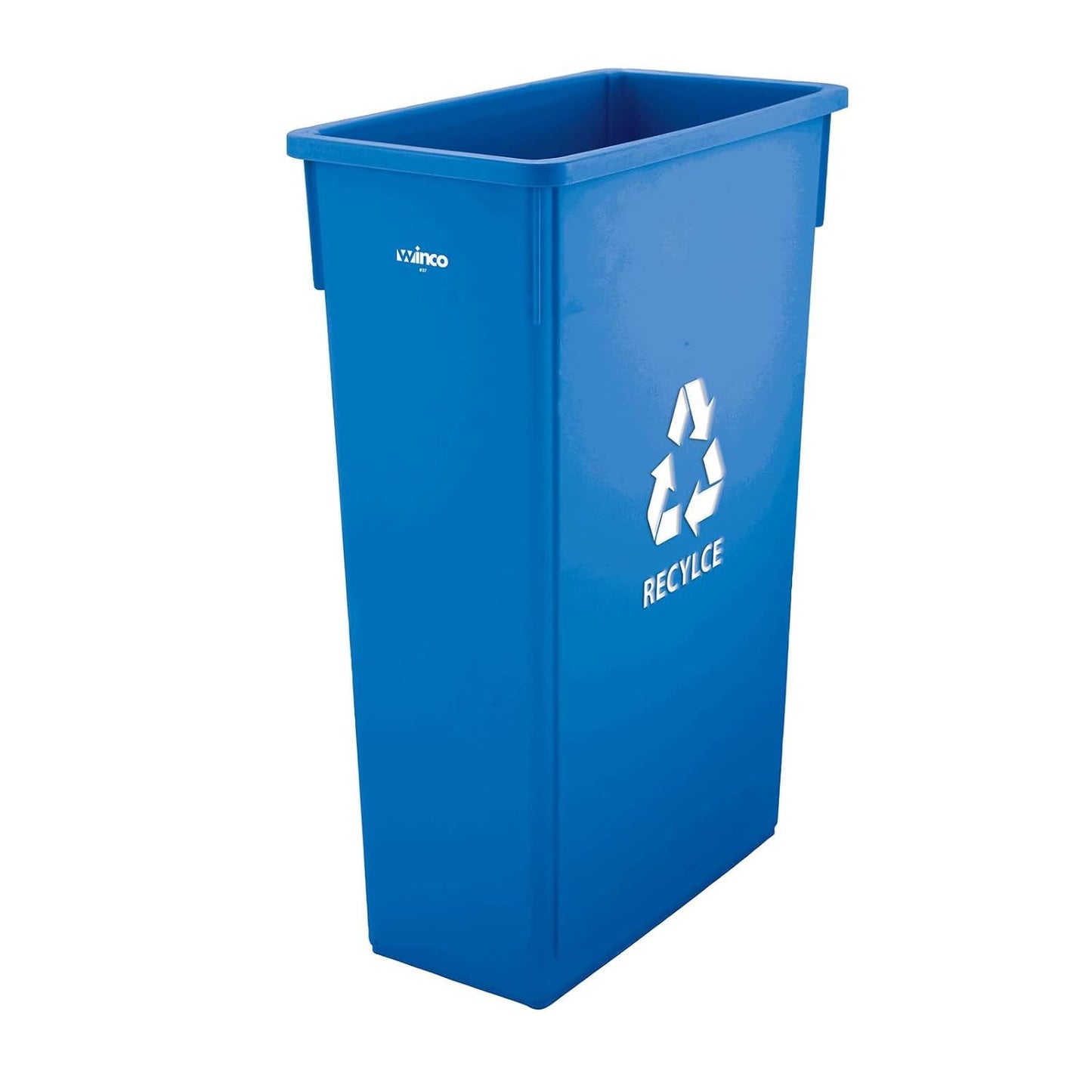 Winco Slim Commercial Trash Can for Efficient Waste Management