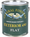 General Finishes Exterior 450 Water Based Topcoat 1 Gallon - Flat