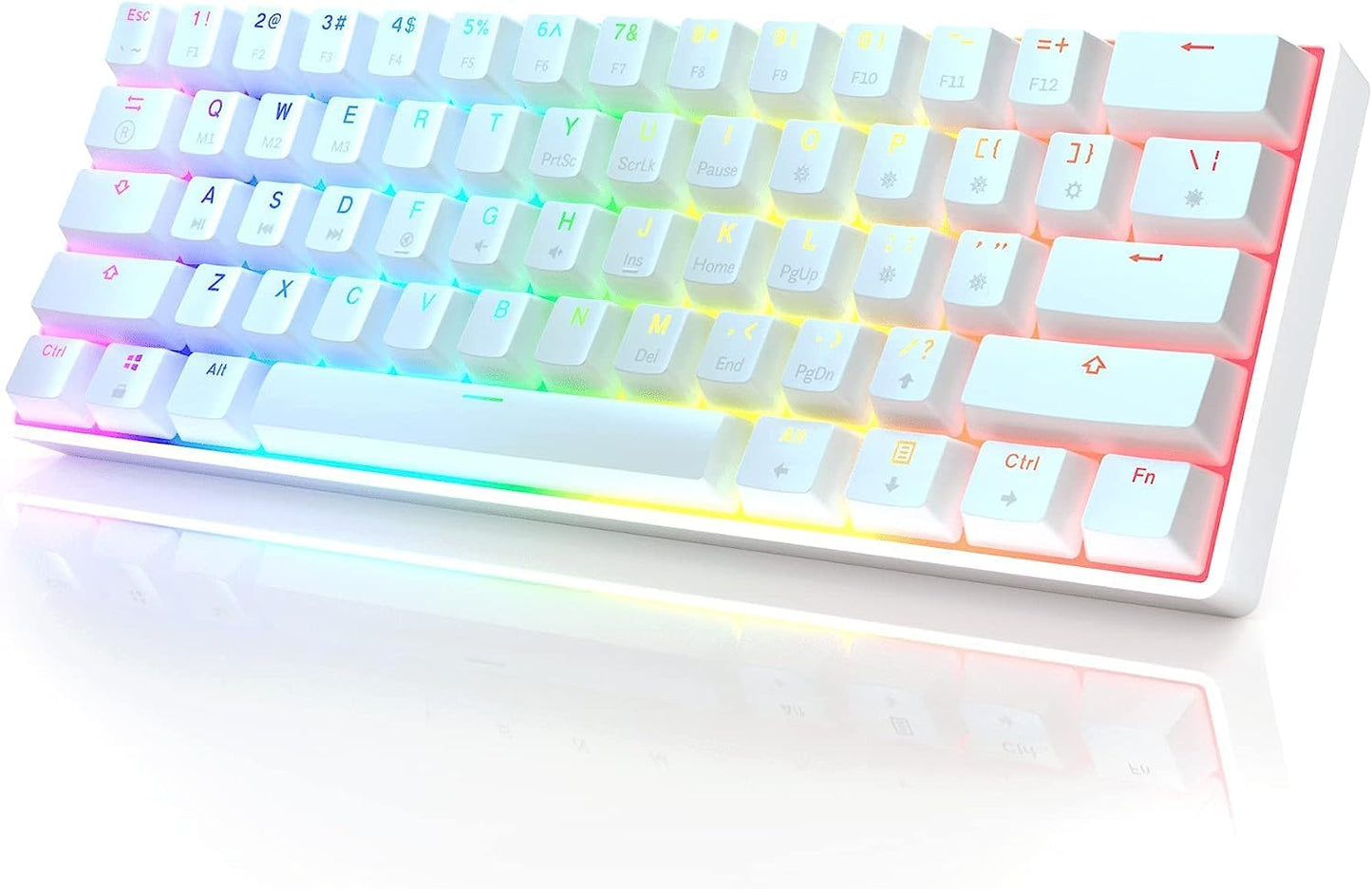 HK GAMING GK61 Mechanical Gaming Keyboard with RGB Backlit