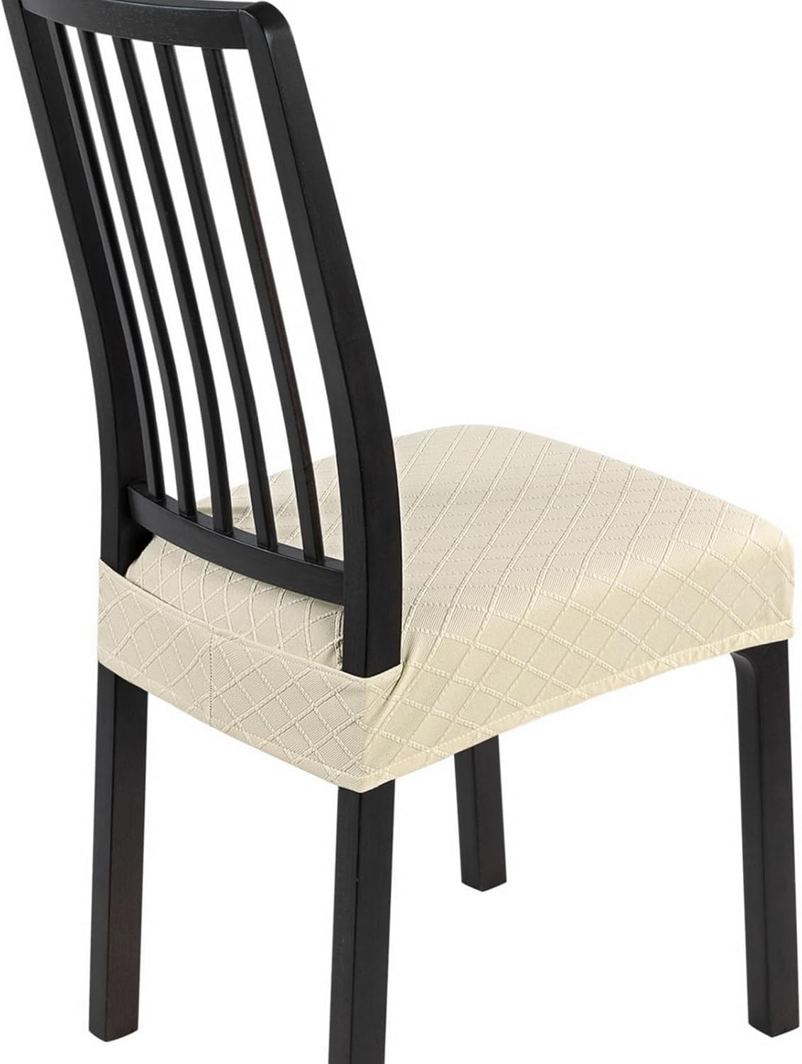 Stretch Dining Chair Seat Covers Set of 6 for Elegant Decor