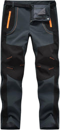 Men's Snow Ski Hiking Pants Waterproof Fleece Lined - Warm, Durable
