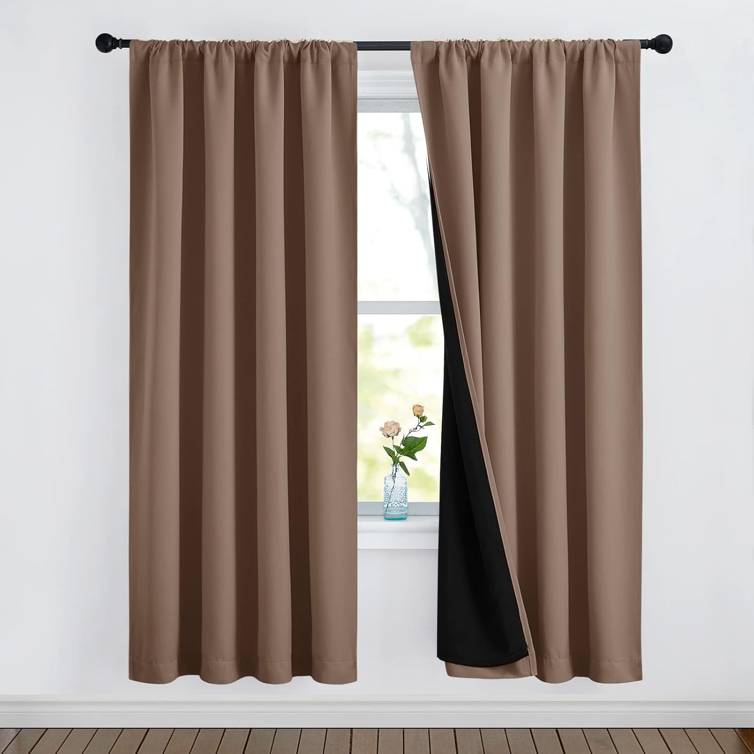 Heavyweight Blackout Drapes for Total Light Control & Insulation