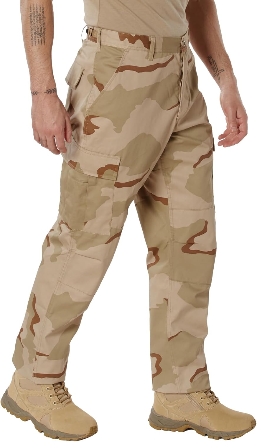 Rugged Tactical BDU Pants for Outdoor Hiking and Work Uniform