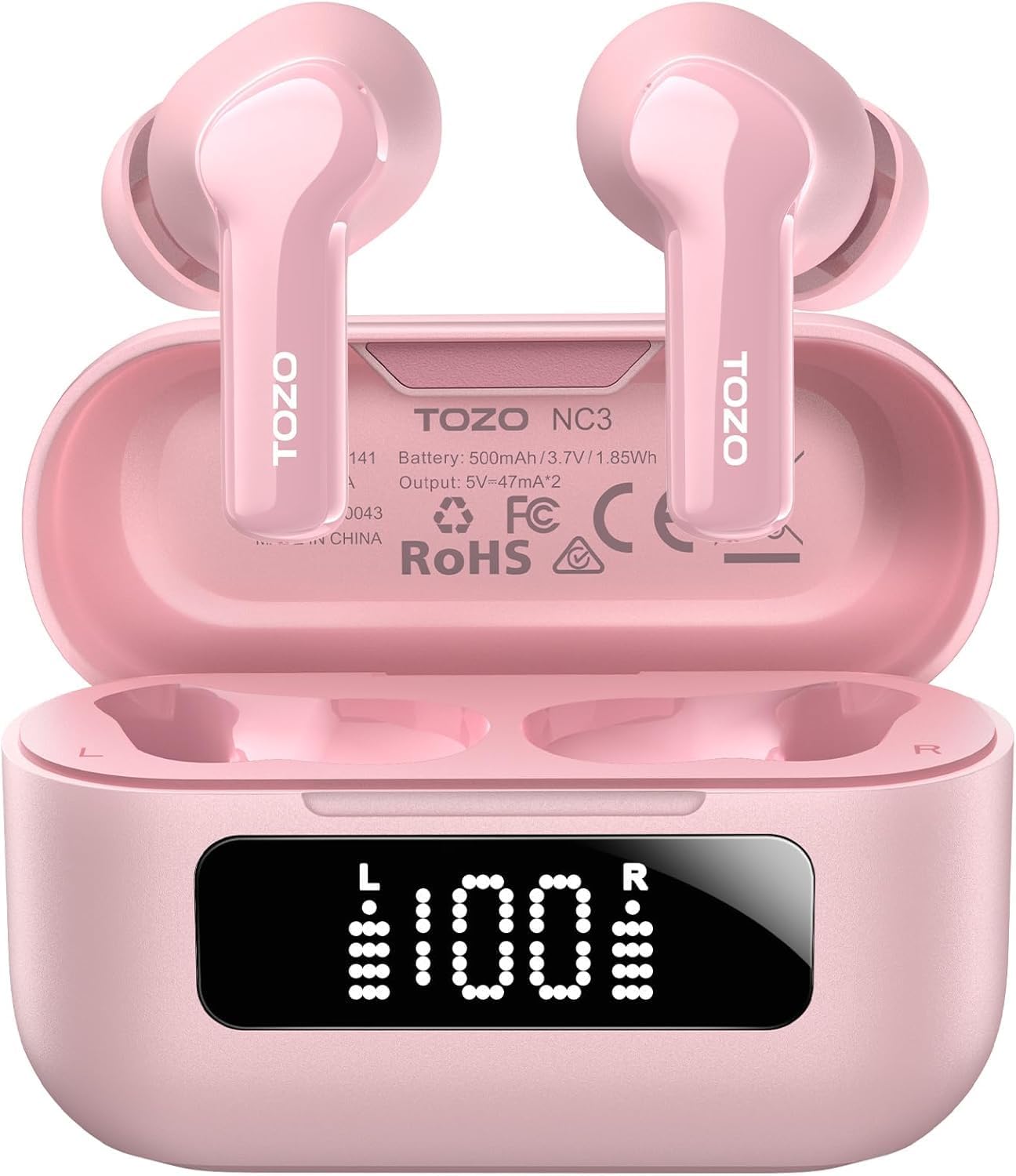 TOZO NC3 Wireless Earbuds with Active Noise Cancelling Features
