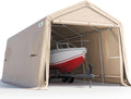 Heavy Duty 10x20 ft Carport Patio Canopy Shelter - Durable Outdoor