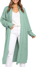 Long Cardigan for Women Oversized Open Front - Cozy Fall Knit