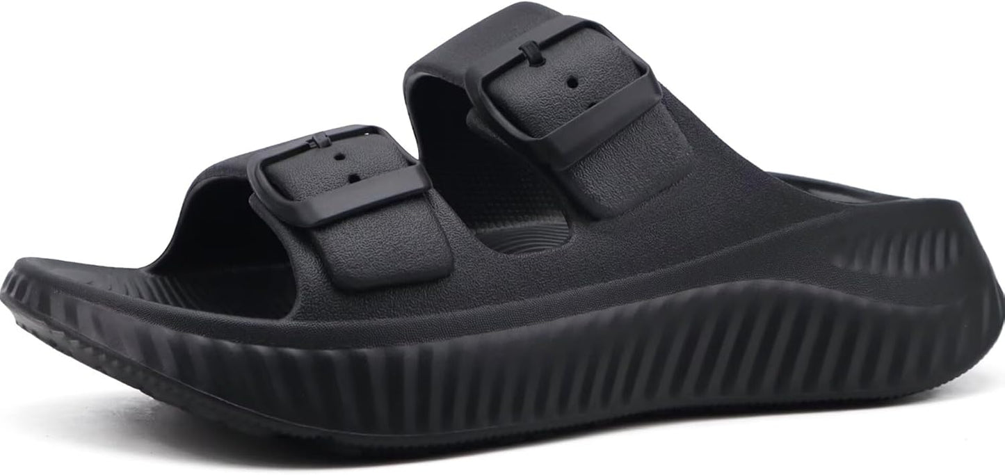 KuaiLu Womens Recovery Sandals with Arch Support Comfort