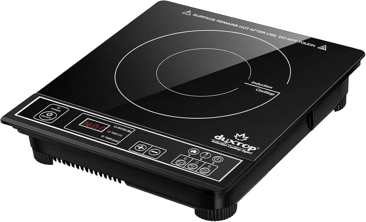 Duxtop 1800W Portable Induction Cooktop for Efficient Cooking