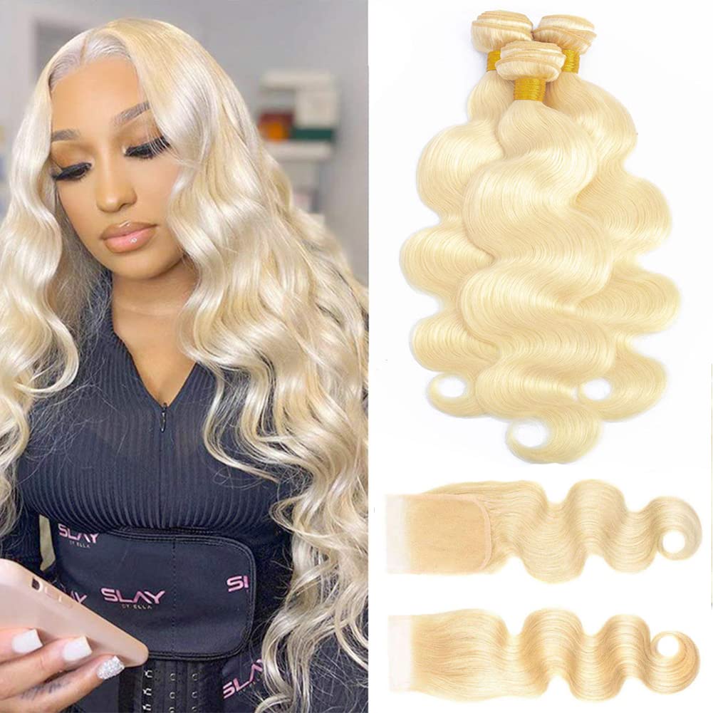 613 Blonde Bundles with Closure for Stunning Hair Transformations