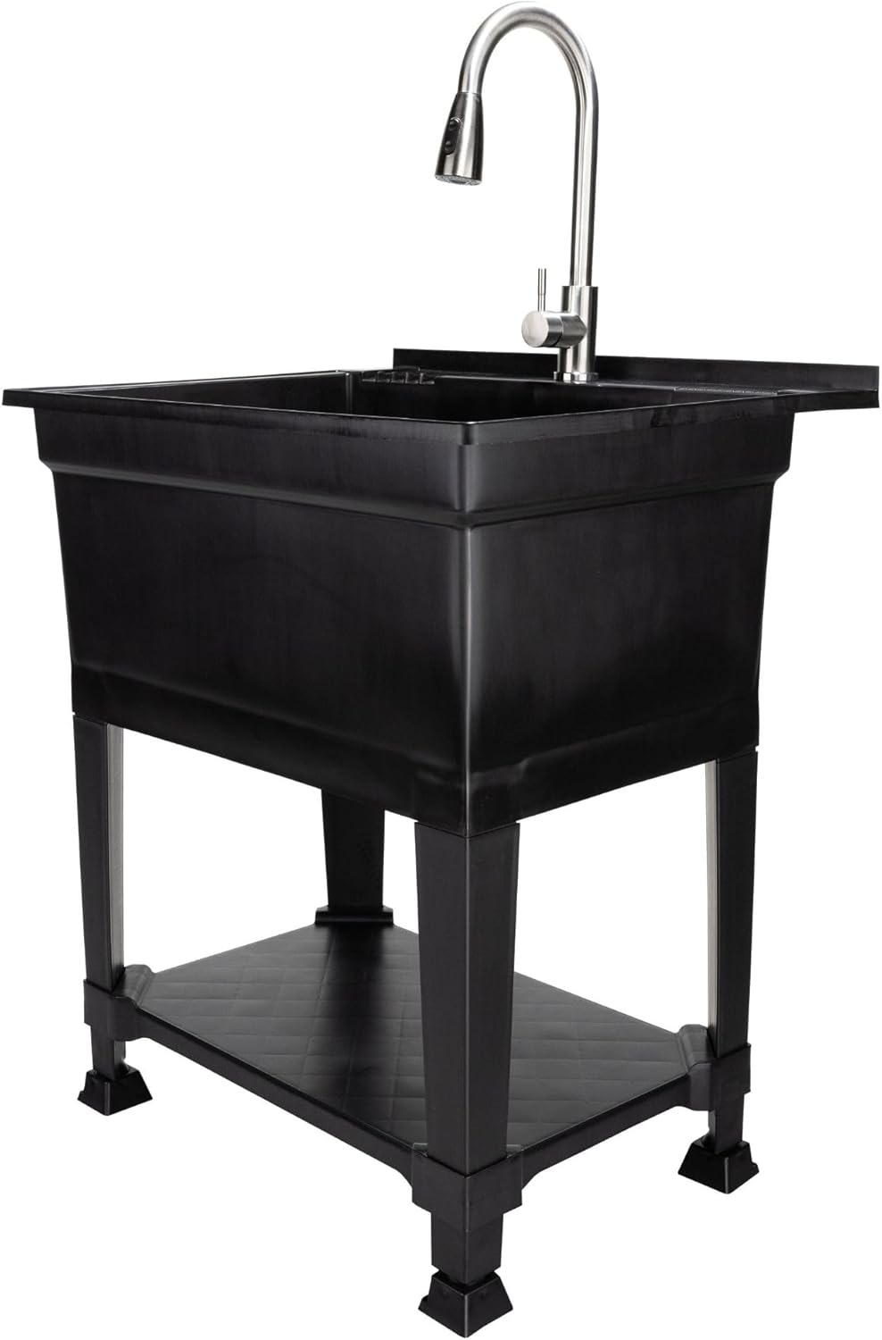 Freestanding Utility Tub Sink for Laundry, Garage, and More