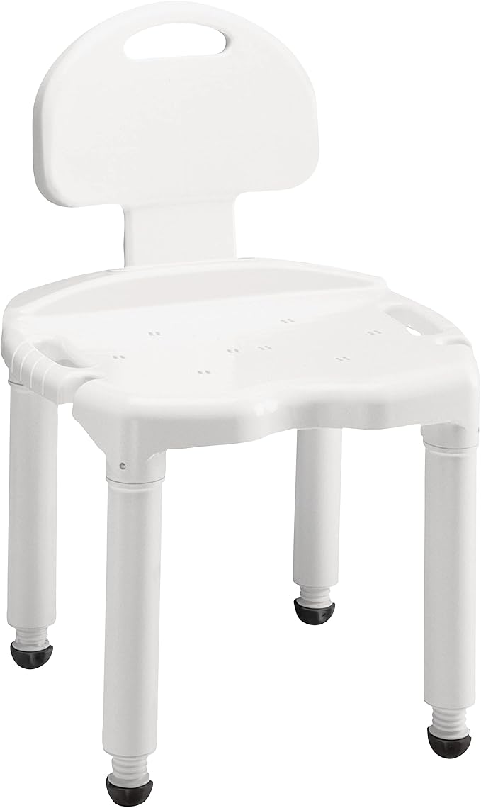 Carex Bath Seat and Shower Chair for Seniors and Disabled Users