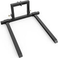 YITAMOTOR 3 Point Hitch Pallet Fork 1500lb Capacity - Adjustable Lift