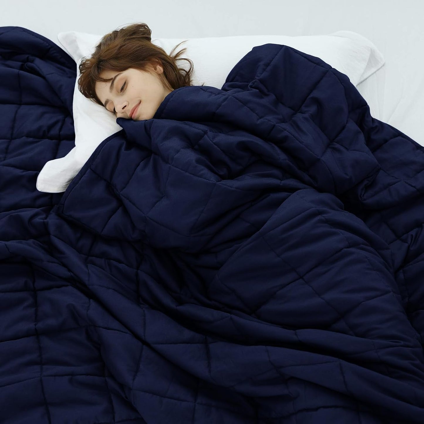 Weighted Blanket 20lbs for Adults - Breathable Twin Size Comfort