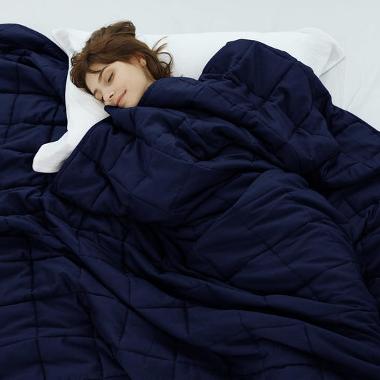 Weighted Blanket 20lbs for Adults - Breathable Twin Size Comfort