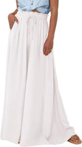 Women's Comfort Wide Leg Pants from PRETTYGARDEN for Warm Days