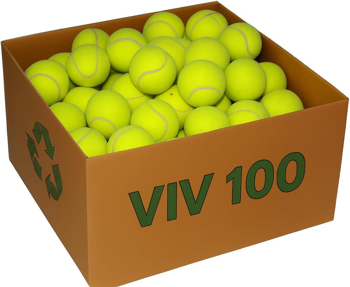 VIV Advanced Tennis Balls Bulk Pack for Training and Play