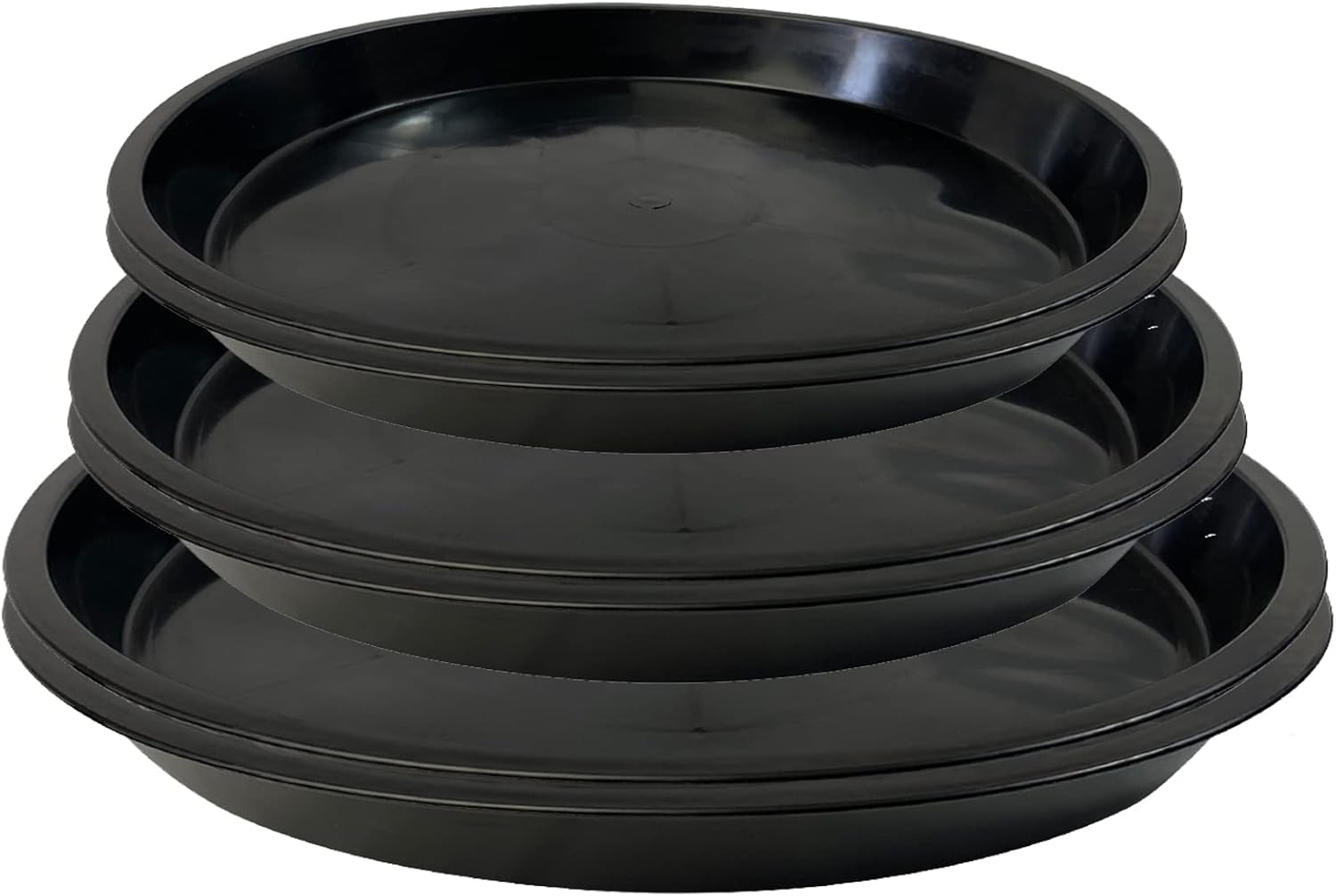 Heavy Duty Plant Saucers 16 18 20 Inch for Indoor Outdoor Use