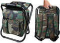 Backpack Cooler Chair Insulated Camo Folding Chair - Portable Comfort