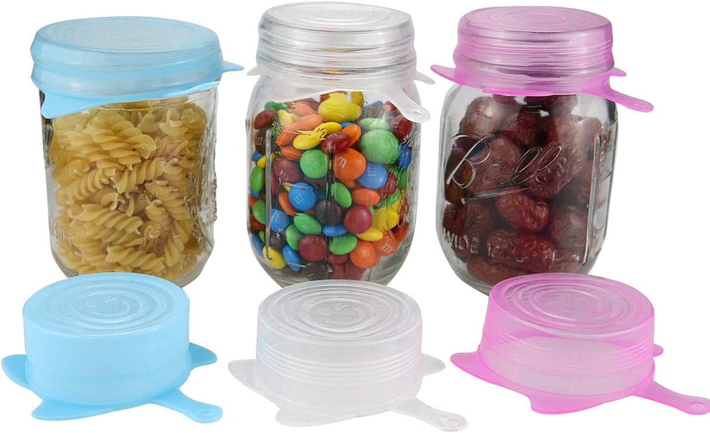 Ulrolc Silicone Stretch Lids Set - Seal & Reuse!