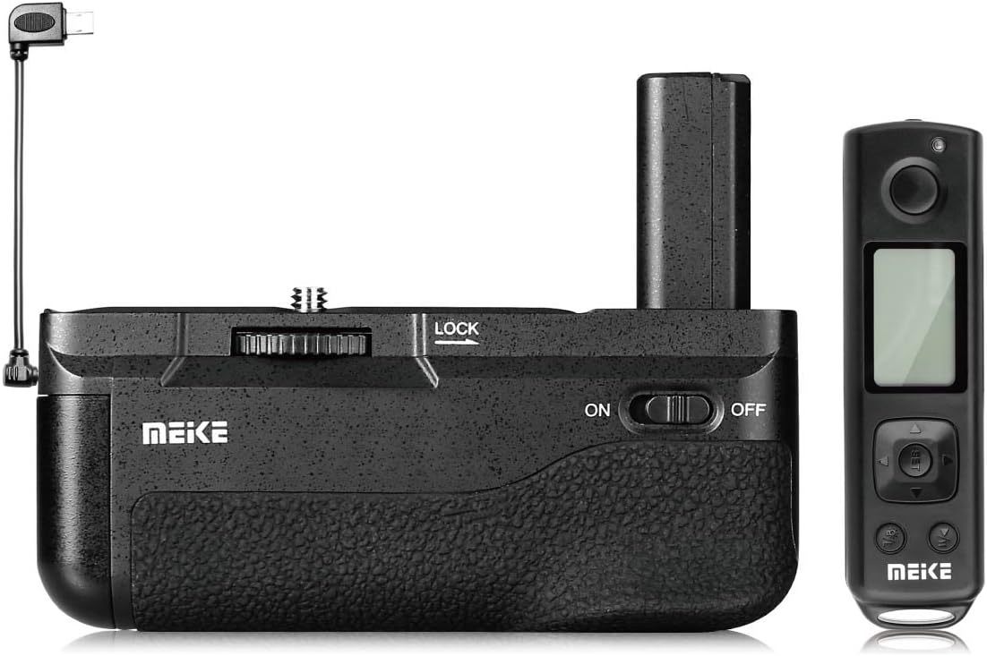 Meike MK-A6500 Pro Battery Grip for Sony A6500 Camera Control