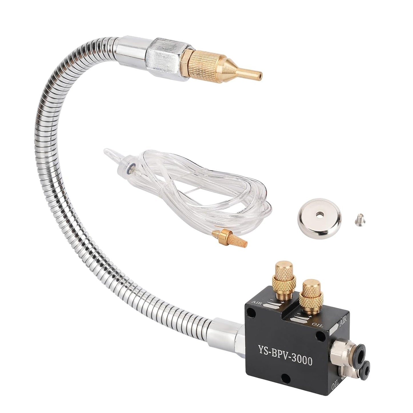 1/4 Inch Coolant Mister with Magnet Base for CNC Machines