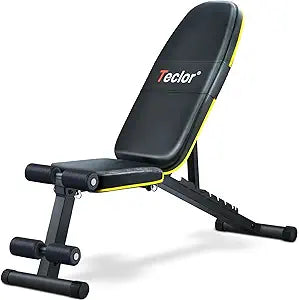 Teclor Adjustable Weight Bench for Home Gym - 700LB Capacity
