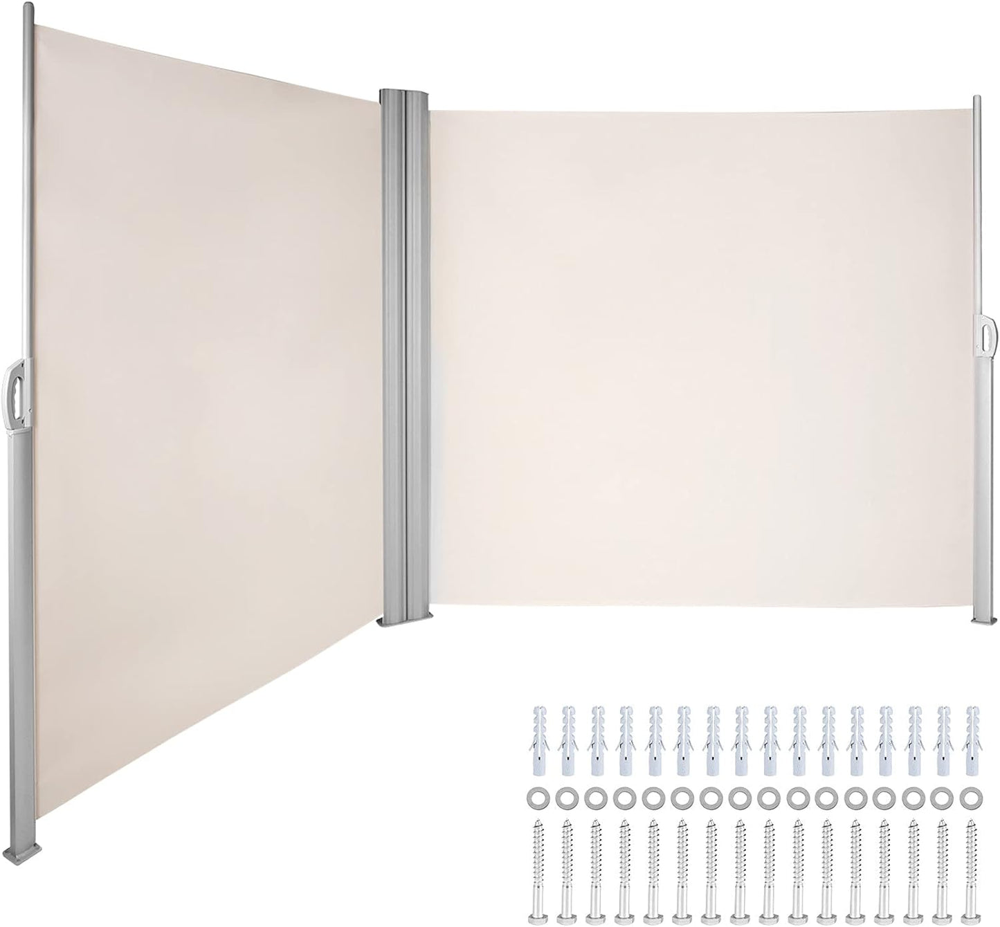 VEVOR Retractable Side Awning for Elegant Outdoor Privacy