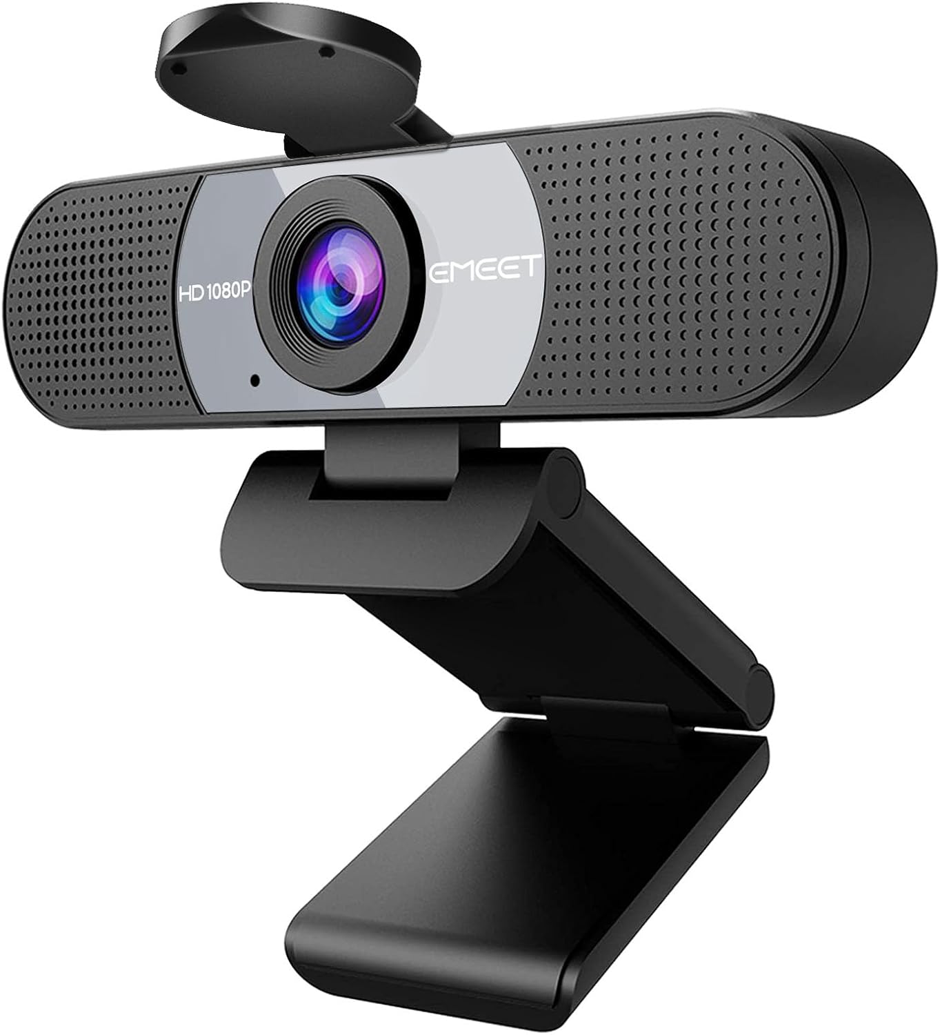 EMEET 1080P Webcam with Noise-Cancelling Mics for Video Calls