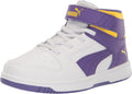 PUMA Boys' Rebound Layup Slip On Sneakers - Classic Court Style