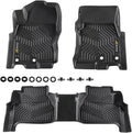 G-PLUS TPE Floor Mats Cargo Liners Compatible with Nissan Frontier