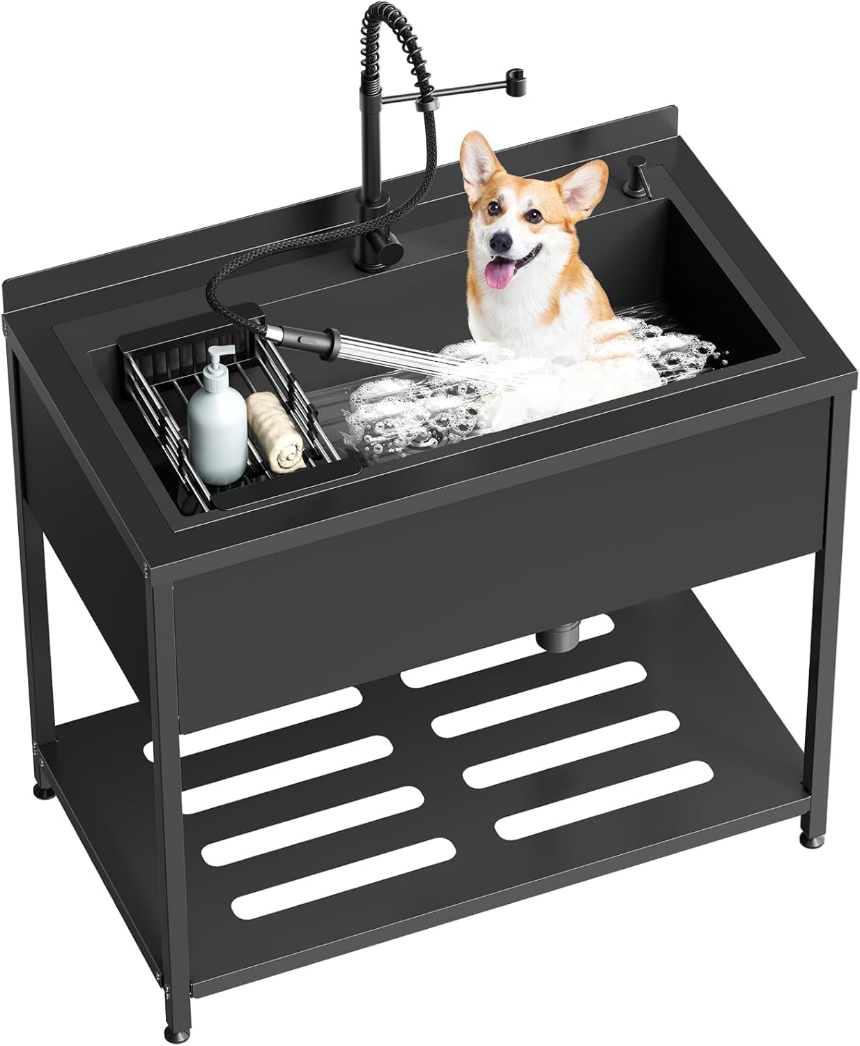 Stainless Steel Large Utility Sink for Kitchens and Bathrooms