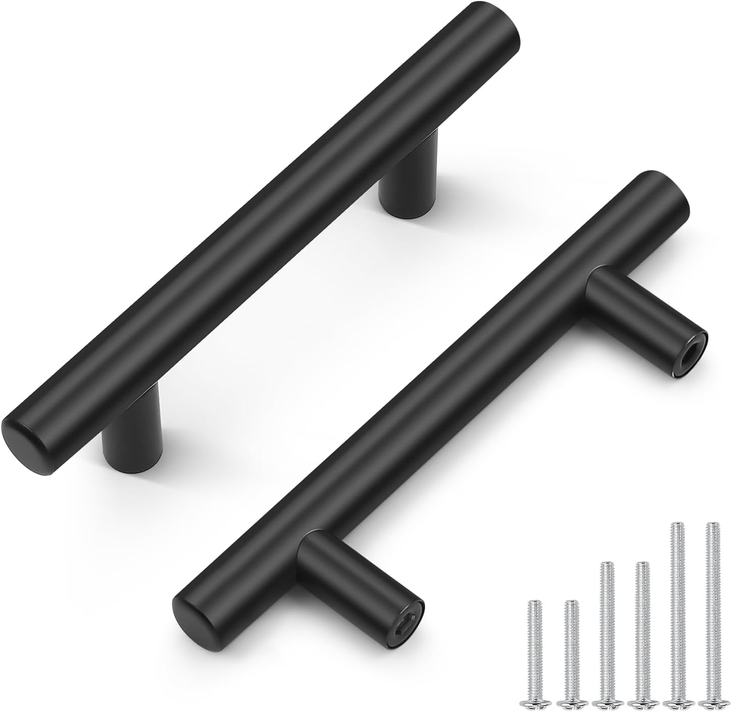 Probrico 50 Pack 3in Stainless Steel Kitchen Cabinet Pulls