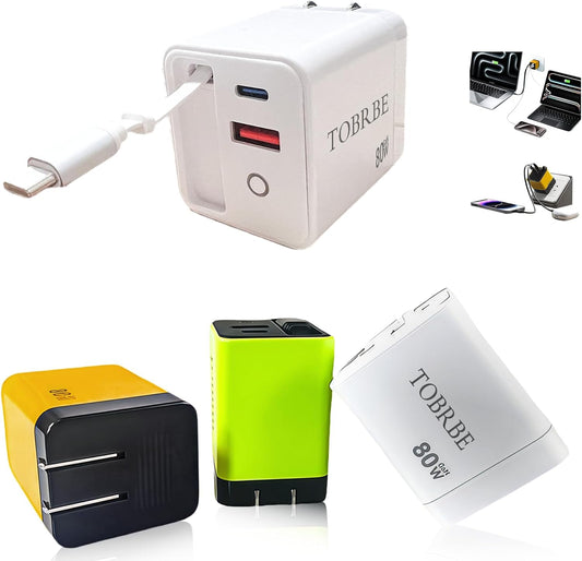 Tobre 3 in 1 GaN Charger by WoTeReVo: Fast & Versatile