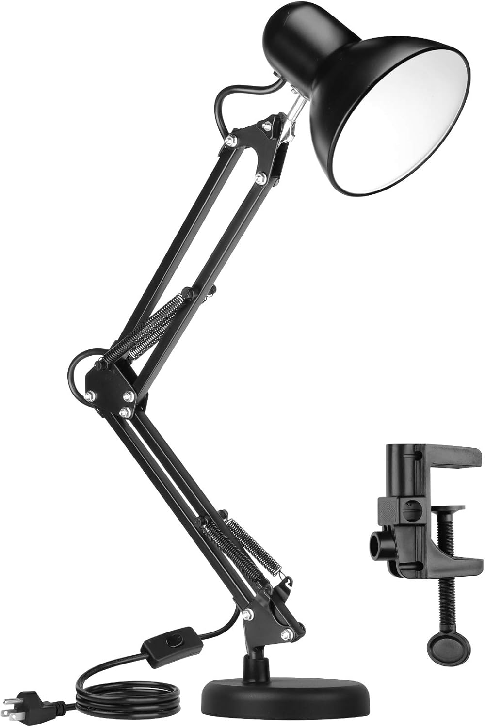 Adjustable Arm Metal Desk Lamp by AmeriTop