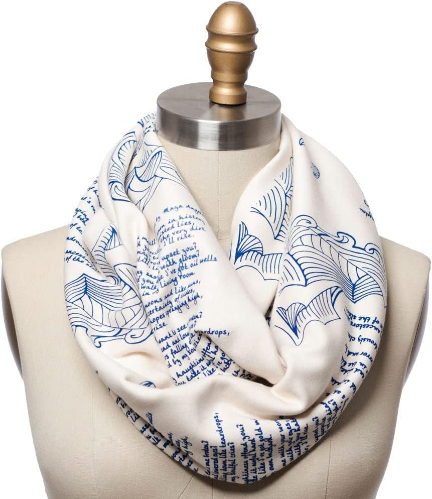 Still I Rise Book Scarf - A Literary Accessory for Every Reader