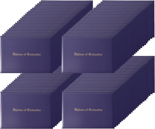 High-Quality Diploma Holder for Graduation Certificates - Purple
