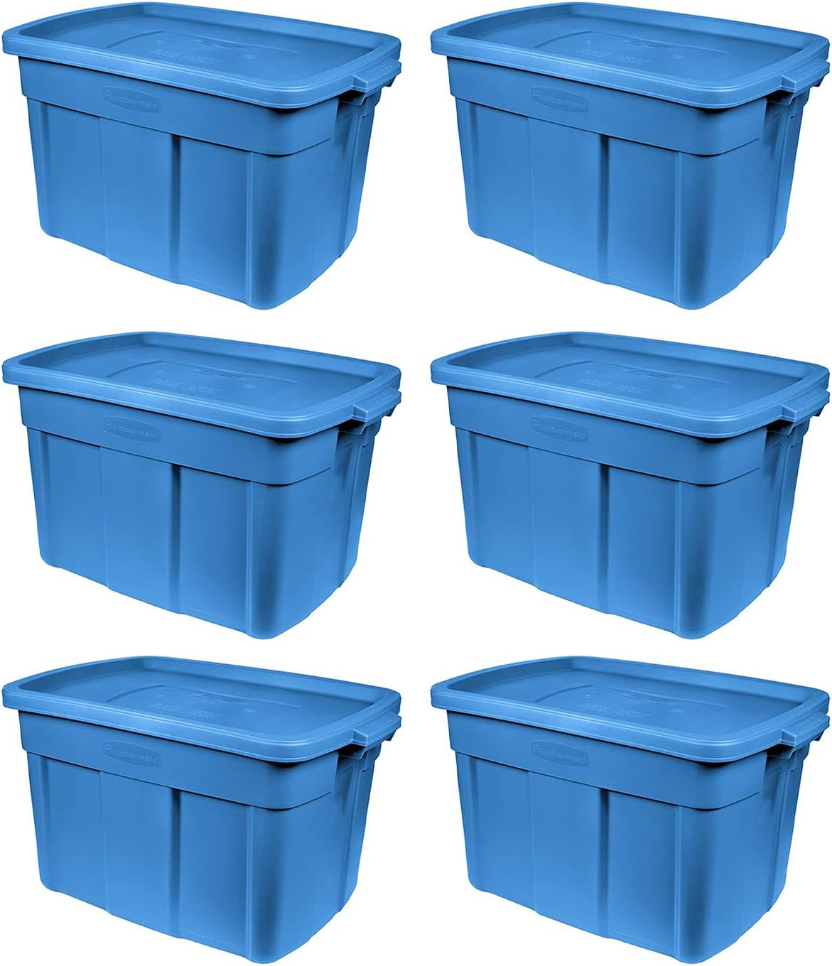 Rubbermaid Roughneck Tote 18 Gal Storage Bins for All Needs