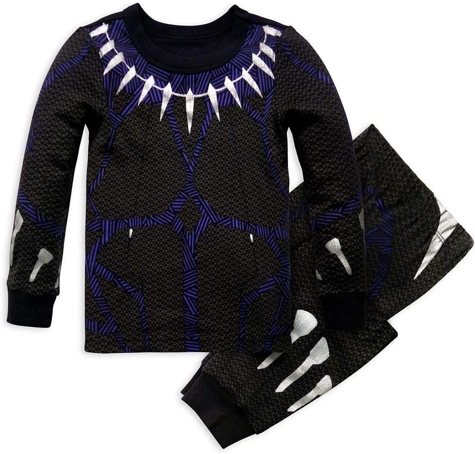 Marvel Black Panther Costume PJ PALS for Boys - Authentic Design