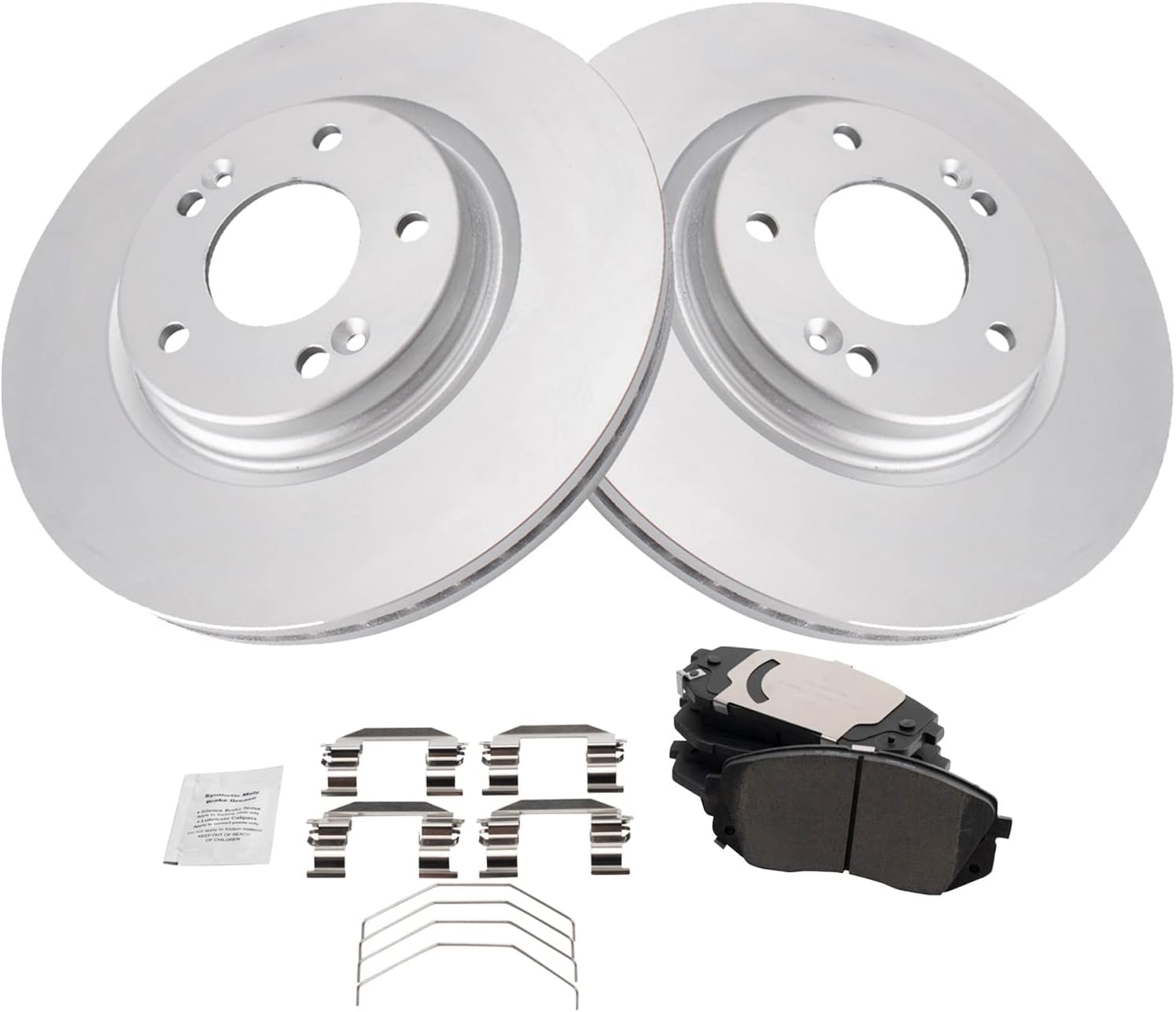 TRQ Front Posi Ceramic Disc Brake Pad & Coated Rotor Kit Review