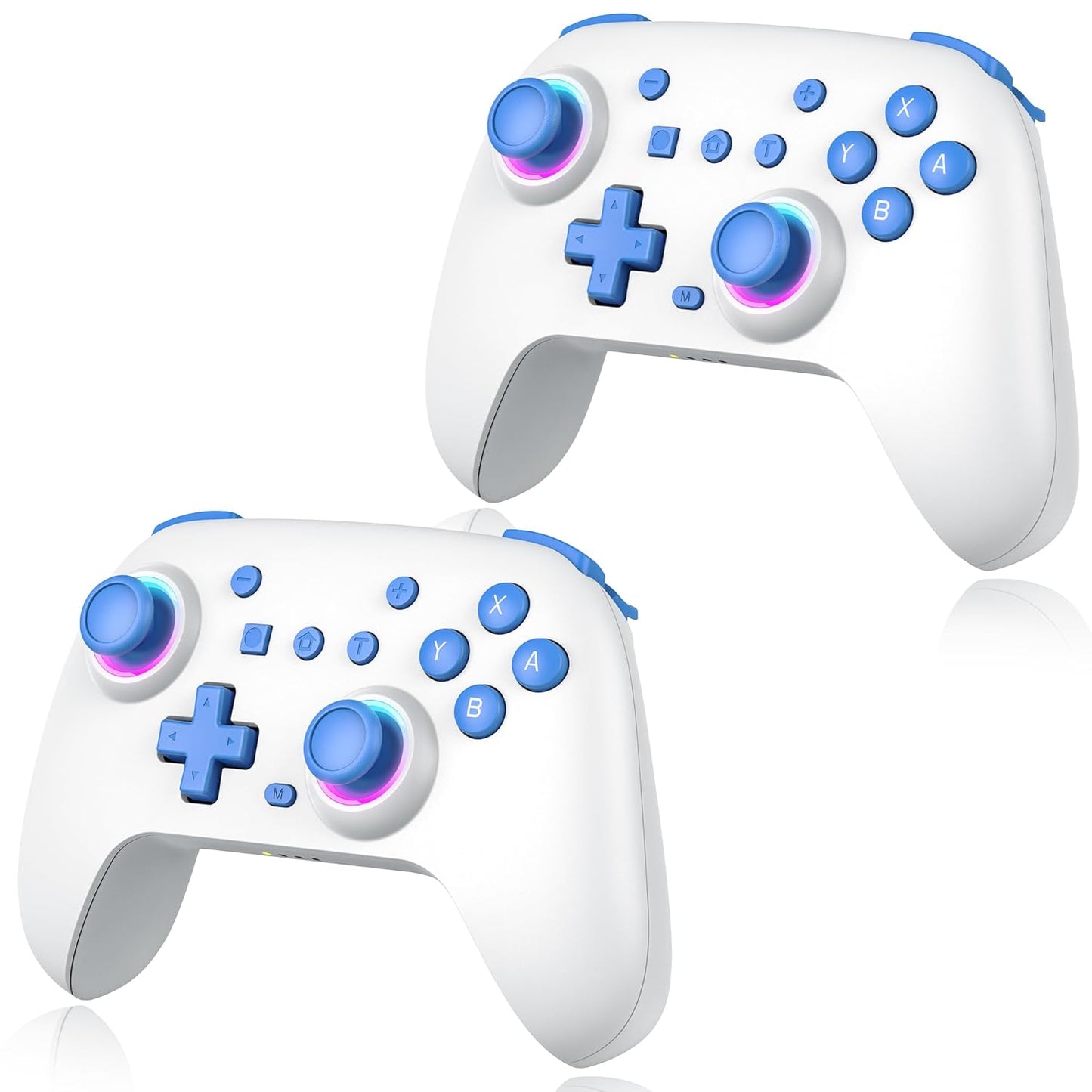 PPKKAI Switch Controllers 2 Pack for Nintendo Switch and Lite
