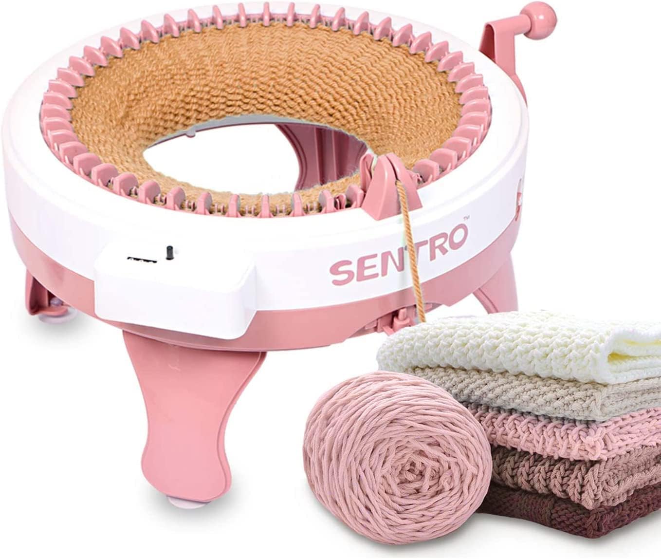 SENTRO Knitting Machine 48 Needles for Easy Knitting Projects