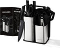 Knife Set with Block 16-Piece Kitchen Knives Stainless Steel