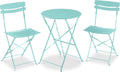 Outdoor 3-Piece Bistro Set by Best Choice Products for Patio Dining