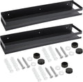 Lallisa Floating Stainless Steel Shelves for Stylish Bathroom Storage