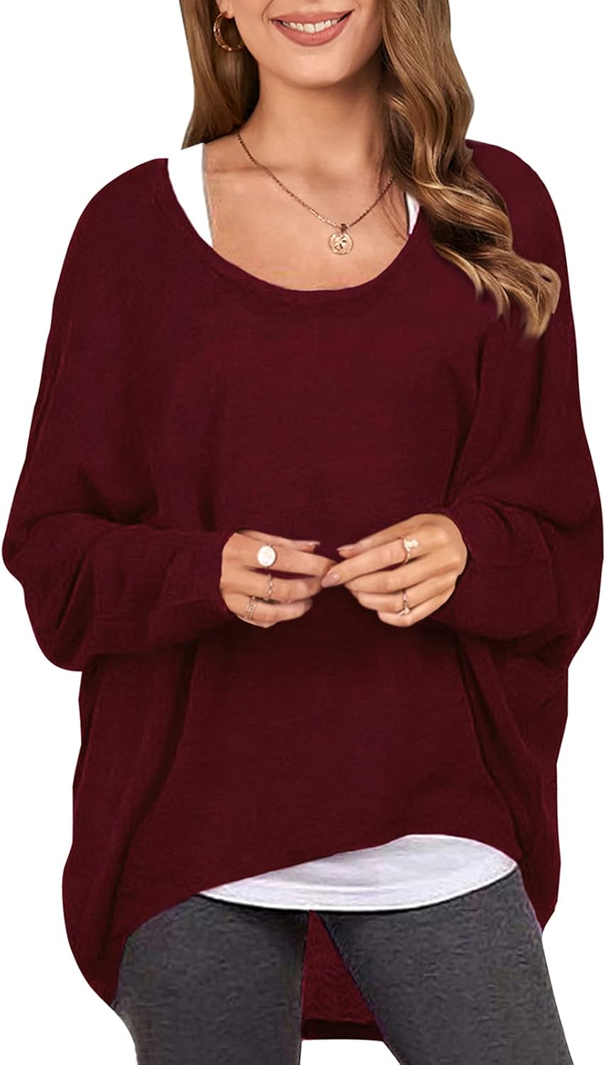 ZANZEA Women's Off The Shoulder Batwing Tops for Casual Style