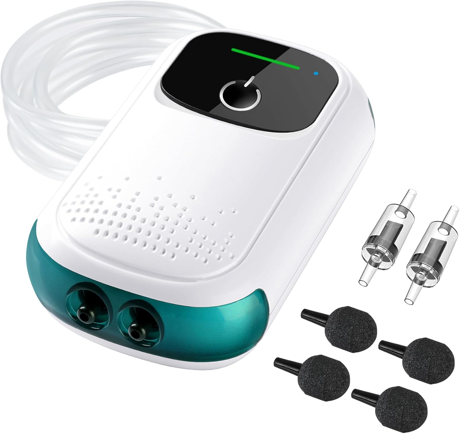 Rechargeable Aquarium Air Pump, Portable Bubbler