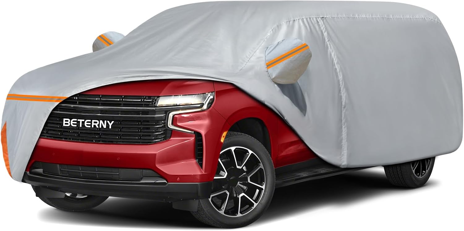 Custom-Fit Waterproof Car Cover for 2007-2025 Chevy Suburban