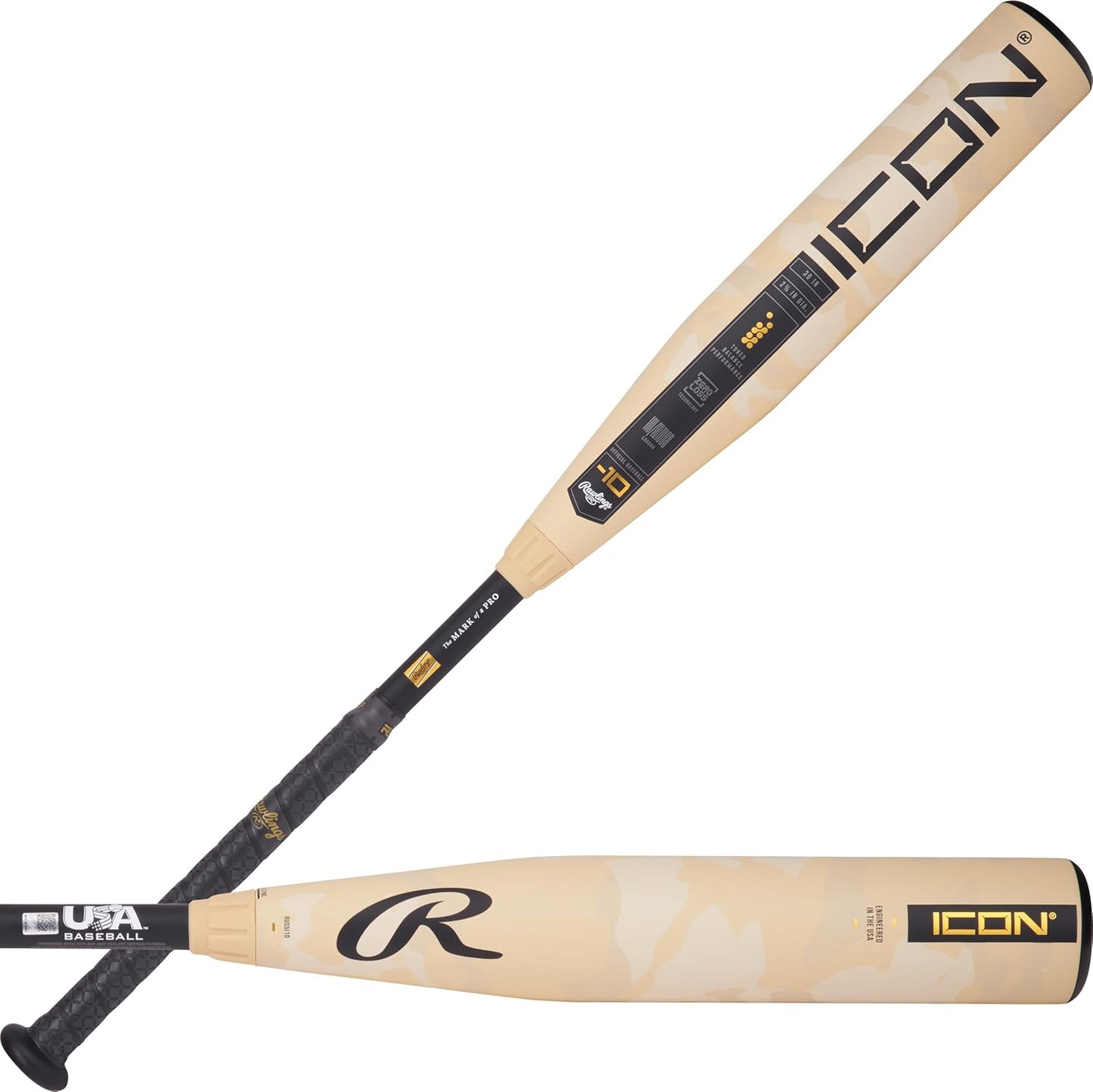 Rawlings 2025 ICON Baseball Bat - Power, Control, Performance