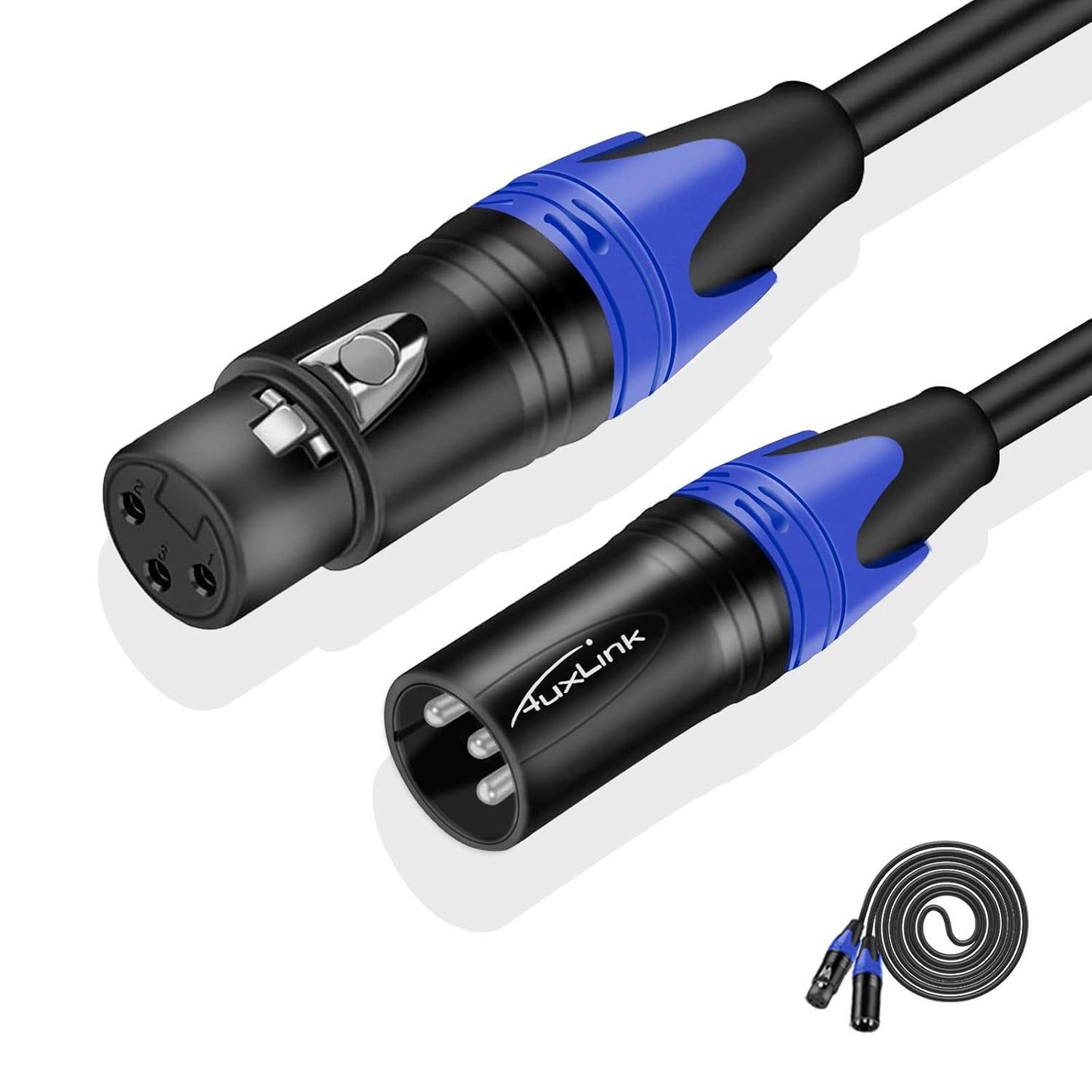 100ft XLR Cables for Microphones and Speaker Systems