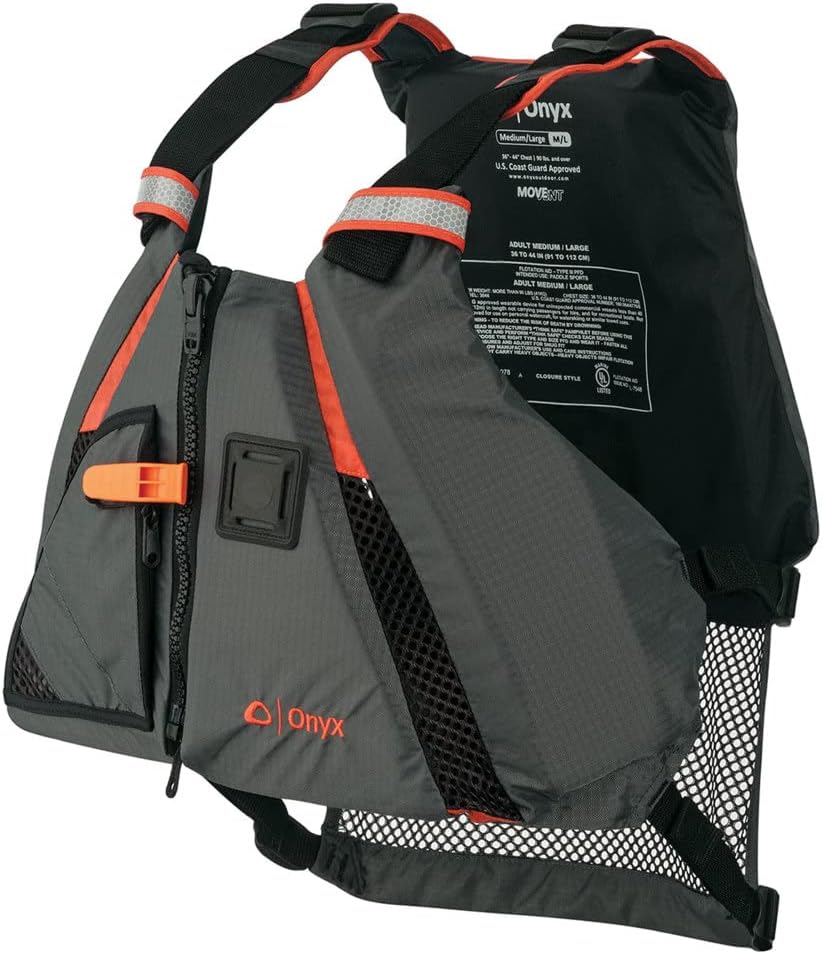 Onyx MoveVent Dynamic Paddle Vest for Kayaking and Canoeing
